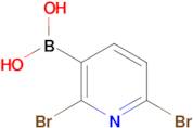 (2,6-Dibromopyridin-3-yl)boronic acid