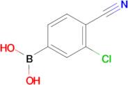 (3-Chloro-4-cyanophenyl)boronic acid