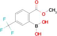 (2-(Methoxycarbonyl)-5-(trifluoromethyl)phenyl)boronic acid