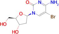 4-Amino-5-bromo-1-((2R,4S,5R)-4-hydroxy-5-(hydroxymethyl)tetrahydrofuran-2-yl)pyrimidin-2(1H)-one
