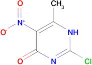 2-Chloro-6-methyl-5-nitropyrimidin-4(1H)-one