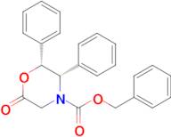 Benzyl (2R,3S)-6-oxo-2,3-diphenylmorpholine-4-carboxylate