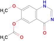 7-Methoxy-4-oxo-1,4-dihydroquinazolin-6-yl acetate