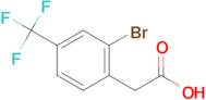 2-Bromo-4-(trifluormethyl)phenylacetic acid