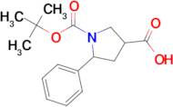 1-Boc-5-Phenylpyrrolidine-3-carboxylic acid