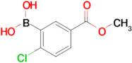 2-Chloro-5-(methoxycarbonyl)phenylboronic acid