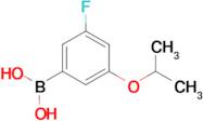 3-Fluoro-5-isopropoxyphenylboronic acid