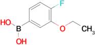 3-Ethoxy-4-fluorophenylboronic acid