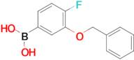 3-Benzyloxy-4-fluorophenylboronic acid