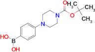 (4-[4-(tert-Butoxycarbonyl)piperazin-1-yl]phenyl)boronic acid