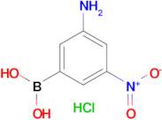 (3-Amino-5-nitrophenyl)boronic acid hydrochloride