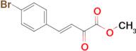 (E)-Methyl 4-(4-bromophenyl)-2-oxobut-3-enoate