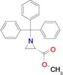 methyl (2S)-1-tritylaziridine-2-carboxylate