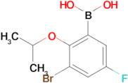 (3-Bromo-5-fluoro-2-isopropoxyphenyl)boronic acid