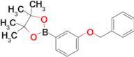 2-(3-(Benzyloxy)phenyl)-4,4,5,5-tetramethyl-1,3,2-dioxaborolane