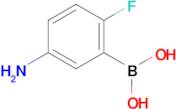 (5-Amino-2-fluorophenyl)boronic acid