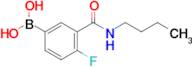 (3-(Butylcarbamoyl)-4-fluorophenyl)boronic acid