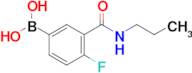(4-Fluoro-3-(propylcarbamoyl)phenyl)boronic acid