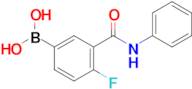 (4-Fluoro-3-(phenylcarbamoyl)phenyl)boronic acid