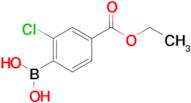 (2-Chloro-4-(ethoxycarbonyl)phenyl)boronic acid