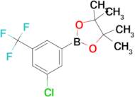 2-(3-Chloro-5-(trifluoromethyl)phenyl)-4,4,5,5-tetramethyl-1,3,2-dioxaborolane