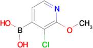 (3-Chloro-2-methoxypyridin-4-yl)boronic acid