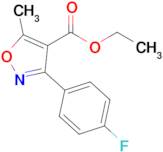 Ethyl 3-(4-fluorophenyl)-5-methylisoxazole-4-carboxylate