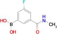 (3-Fluoro-5-(methylcarbamoyl)phenyl)boronic acid