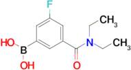 (3-(Diethylcarbamoyl)-5-fluorophenyl)boronic acid