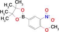 2-(4-Methoxy-3-nitrophenyl)-4,4,5,5-tetramethyl-1,3,2-dioxaborolane