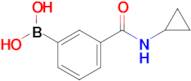(3-(Cyclopropylcarbamoyl)phenyl)boronic acid