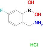 (2-(Aminomethyl)-5-fluorophenyl)boronic acid hydrochloride