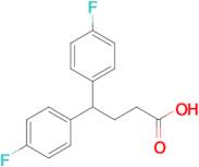 4,4-Bis(4-fluorophenyl)butanoic acid