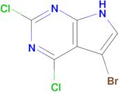 5-Bromo-2,4-dichloro-7H-pyrrolo[2,3-d]pyrimidine