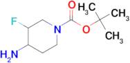 1-Boc-4-Amino-3-fluoropiperidine