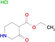Ethyl 3-oxopiperidine-4-carboxylate hydrochloride
