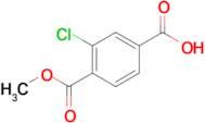 3-Chloro-4-(methoxycarbonyl)benzoic acid