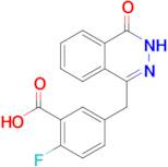 2-Fluoro-5-((4-oxo-3,4-dihydrophthalazin-1-yl)methyl)benzoic acid