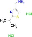 (2-Isopropylthiazol-4-yl)methanamine dihydrochloride