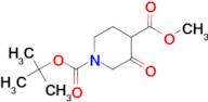 1-tert-Butyl 4-methyl 3-oxopiperidine-1,4-dicarboxylate