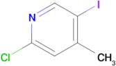 2-Chloro-5-iodo-4-methylpyridine