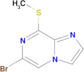 6-Bromo-8-(methylthio)imidazo[1,2-a]pyrazine