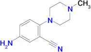 5-Amino-2-(4-methylpiperazin-1-yl)benzonitrile