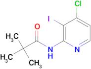 N-(4-Chloro-3-iodopyridin-2-yl)pivalamide