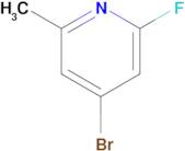 4-Bromo-2-fluoro-6-methylpyridine