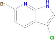 6-Bromo-3-chloro-1H-pyrrolo[2,3-b]pyridine