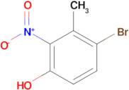 4-Bromo-3-methyl-2-nitrophenol