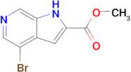 Methyl 4-bromo-1H-pyrrolo[2,3-c]pyridine-2-carboxylate