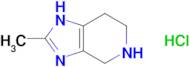 2-Methyl-4,5,6,7-tetrahydro-3H-imidazo[4,5-c]pyridine hydrochloride