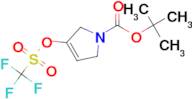 tert-Butyl 3-(((trifluoromethyl)sulfonyl)oxy)-2,5-dihydro-1H-pyrrole-1-carboxylate